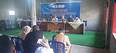 KEGIATAN SOSIALISASI BADAN BANK TANAH DI KABUPATEN SOLOK